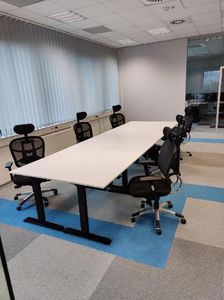 Biurko Zdesk BB-3TB-Po/W Białe 138 cm x 68 cm 13