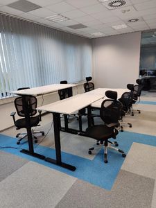 Biurko Zdesk PB-3TB-Po/W Białe 138 cm x 68 cm 12