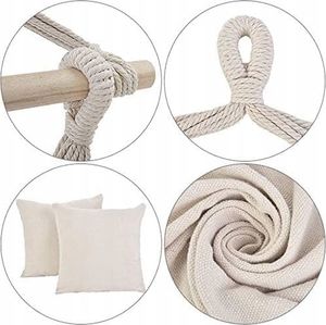 AD Accessories Krzesło brazylijskie fotel wiszący hamak krzesło 13