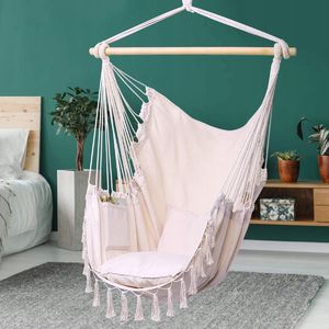 AD Accessories Krzesło brazylijskie fotel wiszący hamak krzesło 6