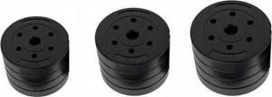 4fizjo hantle bitumiczne 2 x 10 kg 3