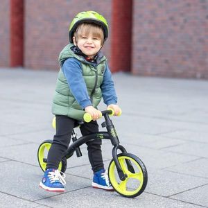 Rowerek biegowy NILS Fun Rb06 Black/green Biegowy 4