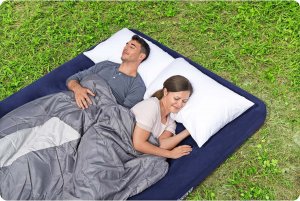 Bestway Materac dmuchany z pompką 203 x 152 x 22 cm Bestway 67003 8