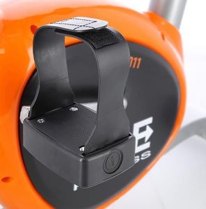 Rower stacjonarny One Fitness RW3011 mechaniczny srebrno-pomarańczowy 6