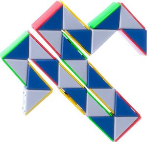 Ikonka Układanka Magiczny wąż kostka łamigłówka snake 4