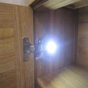 ECpower ZD23F LAMPKA LAMPA MEBLE 3 x LED NA ZAWIASY SZARA 6