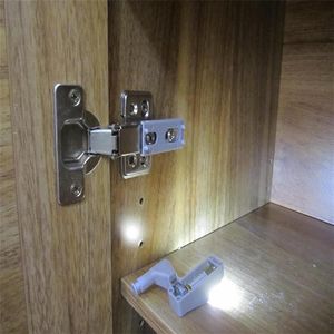 ECpower ZD23F LAMPKA LAMPA MEBLE 3 x LED NA ZAWIASY SZARA 7