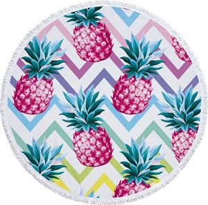 Victoria Fashion BQ50D CHUSTA OKRĄGŁA NA PLAŻĘ SZYBKOSCHNĄCA ANANAS 2