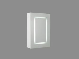 Shumee Szafka łazienkowa wisząca z lustrem LED 40 x 60 cm biała CONDOR 3