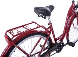 Kozbike Rower miejski 28 damski Kozbike (K47) 3 biegi bordowy 2
