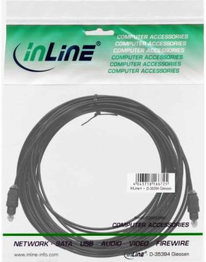 Kabel InLine Toslink - Toslink 15m czarny (89916) 2