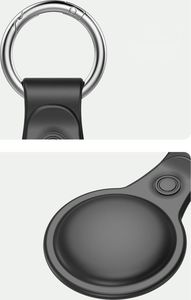 Dux Ducis zestaw 4x silikonowe etui brelok zawieszka case do lokalizatora Apple AirTag (4 kolory: czarny, zielony, różowy, niebieski) 15