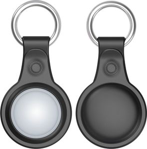 Dux Ducis zestaw 4x silikonowe etui brelok zawieszka case do lokalizatora Apple AirTag (4 kolory: czarny, zielony, różowy, niebieski) 2