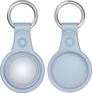 Dux Ducis zestaw 4x silikonowe etui brelok zawieszka case do lokalizatora Apple AirTag (4 kolory: czarny, zielony, różowy, niebieski) 3