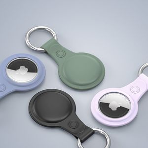 Dux Ducis zestaw 4x silikonowe etui brelok zawieszka case do lokalizatora Apple AirTag (4 kolory: czarny, zielony, różowy, niebieski) 7