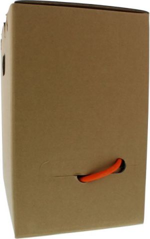 InLine Kabel instalacyjny S/FTP, PiMF, Cat.7a, AWG23, 1200MHz, halogen Free, Pomarańczowy, 50m (70050I) 3
