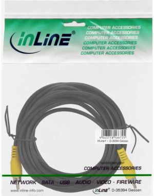 Kabel Intos RCA (Cinch) - RCA (Cinch) 2m żółty (89937) 2