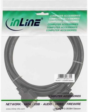 Kabel InLine DVI-D - DVI-D 3m czarny (17763) 2