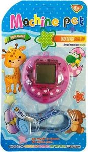 Lean Sport Gra Elektroniczna Tamagotchi Różowa z krótkim łańcuszkiem 2