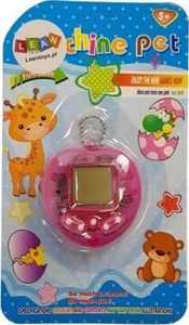 Lean Sport Gra Elektroniczna Tamagotchi Różowa z krótkim łańcuszkiem 6