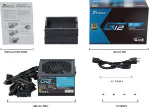 Zasilacz SeaSonic G12 GC 550W (G12-GC-550) 5