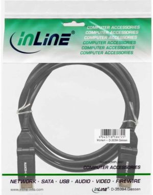 Kabel InLine HDMI - HDMI 1.5m czarny (17011W) 3