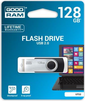 Pendrive GoodRam UTS2.0, 128 GB (UTS2-1280K0R11) 2