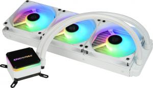 Chłodzenie wodne Enermax Liqmax III ARGB 360 Białe (ELC-LMT240-W-ARGB) 2