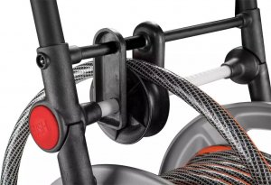 Neo Wózek na wąż ogrodowy, metalowy, do 60 m węza 1/2", z prowadnicą węża 15-792 12