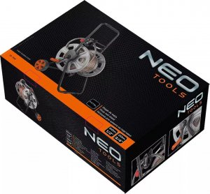 Neo Wózek na wąż ogrodowy, metalowy, do 60 m węza 1/2", z prowadnicą węża 15-792 3
