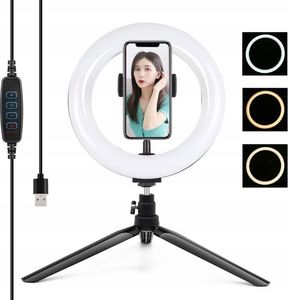 Lampa pierścieniowa Puluz PKT3073B 20 cm 2
