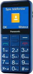 Telefon komórkowy Panasonic KX-TU155 Niebieski 3
