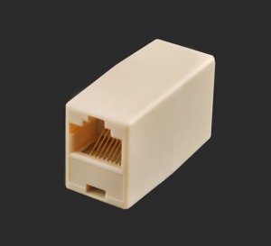 Złącze adapter ŁĄCZNIK wtyku RJ45 4