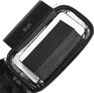 Wozinsky Torba rowerowa na kierownicę pokrowiec na telefon 1L czarny (WBB16BK) () - 63967-uniw 12