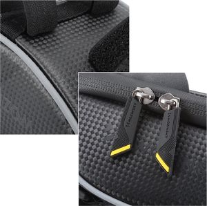 Wozinsky Torba rowerowa na kierownicę pokrowiec na telefon 1L czarny (WBB16BK) () - 63967-uniw 15