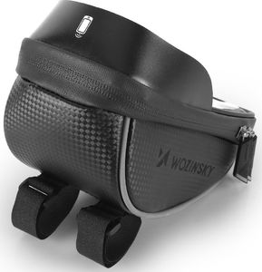 Wozinsky Torba rowerowa na kierownicę pokrowiec na telefon 1L czarny (WBB16BK) () - 63967-uniw 9