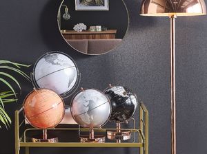 Beliani Globus 28 cm srebrny CABOT 2
