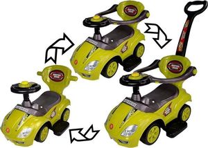 Lean Sport Jeździk z Pchaczem Mega Car 3w1 Żółty 2