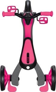 Globber Rowerek 4w1 trójkołowy / biegowy / wózek Explorer Trike Fuchsia 632-110-2 14