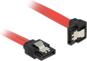 Delock SATA - SATA, 0.5m, Czerwony (83979) 2