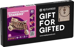 Mr.Playwood Mr.Playwood Drewniany Model Puzzle 3D Starbike 6