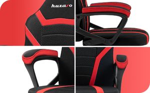 Fotel Huzaro Fotel Gamingowy dla dziecka Ranger 1.0 Red Mesh 16