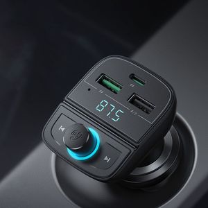 Transmiter FM Ugreen CD229 Adapter 2x USB-A 1x USB-C 3 A (80910) 3