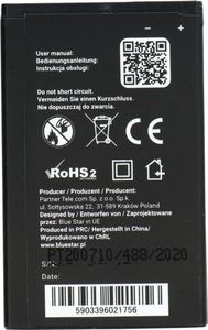 Bateria Partner Tele.com Bateria do Nokia 3310 (2017)/230/225 1200 mAh Li-Ion Blue Star 2