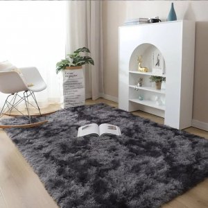 Strado Dywan Ombre Shaggy 60x120 OmbreGrey (Ciemny Szary) uniwersalny 5