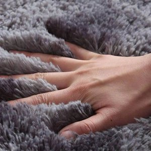 Strado Dywan Ombre Shaggy 60x120 OmbreGrey (Ciemny Szary) uniwersalny 8