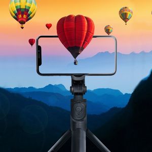 Selfie stick Partner Tele.com Zestaw / uchwyt selfie z pilotem na bluetooth triopod czarny SSTR-12 2