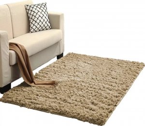 Strado Dywan Shaggy Strado 60x120 CappuccinoCamel (Jasny brązowy) 12
