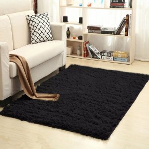 Strado Dywan Shaggy 60x90 BlackSky (Czarny) 11