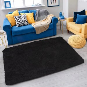 Strado Dywan Shaggy 60x90 BlackSky (Czarny) 13